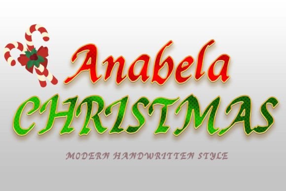 Anabela Christmas: The Elegant Handwritten Font for Digital Design