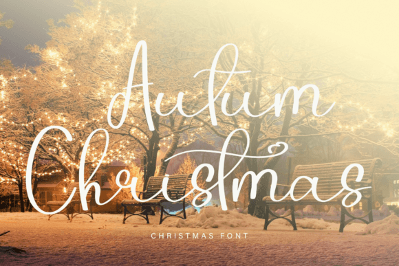 Autum Christmas: A Font to Warm Your Creative Projects