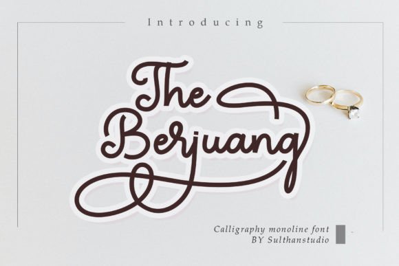 Berjuang: A Font Designed for Calm, Thoughtful Reading