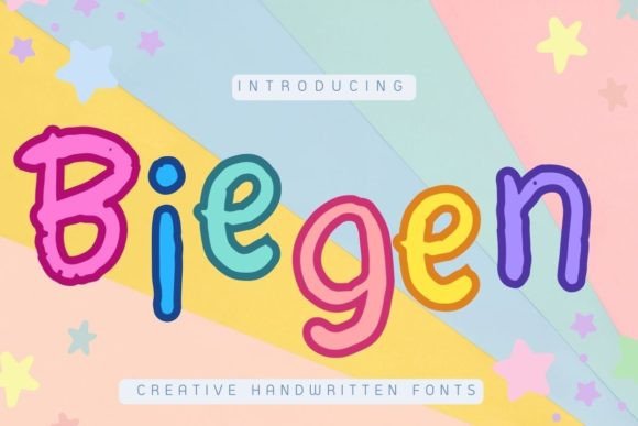 Biegen Font: The Friendly Handwritten Typeface for Your Brand