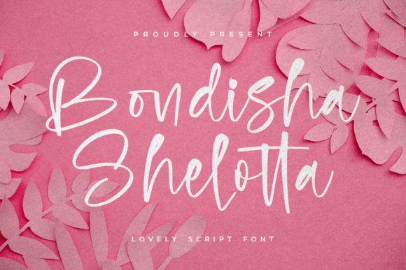Bondisha Shelotta: A Script Font for Everyday Branding