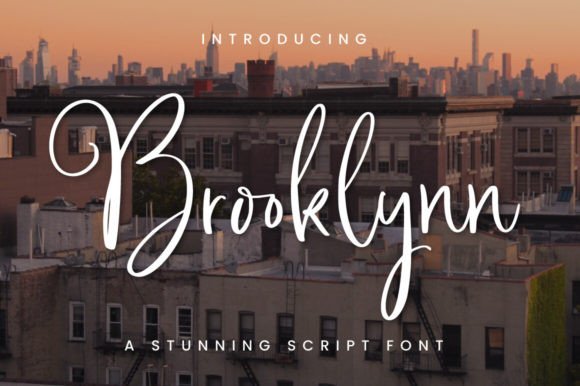 Brooklynn: The Handwritten Font That Elevates Your Digital Brand