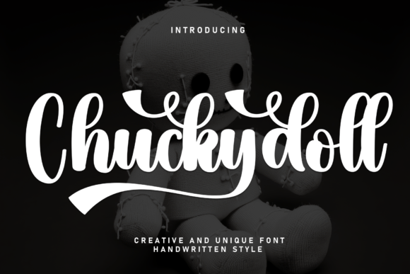 Chuckydoll: A Handwritten Font for Creative Web Design