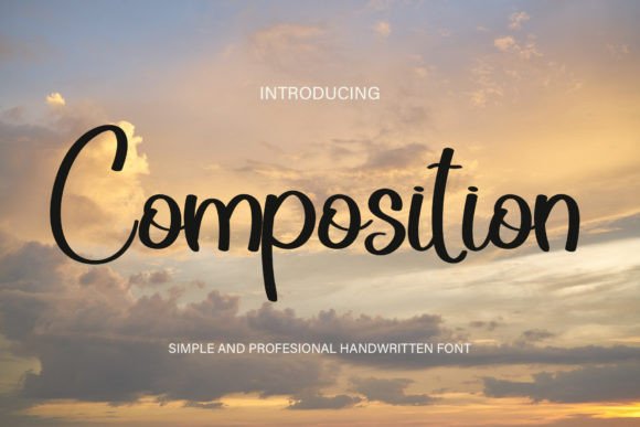 Composition: The Friendly Handwritten Font for Modern Web Design