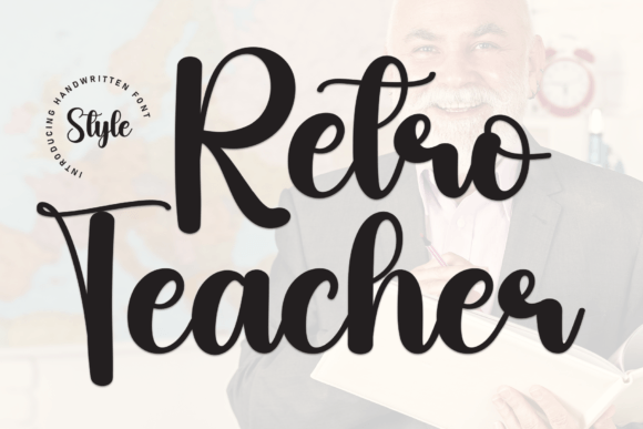 Discover the Charm of Retro Teacher for Handmade Creations