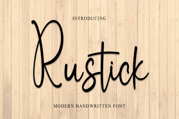 Enhance Your Campaigns with Rustick, the Stylish Handwritten Font