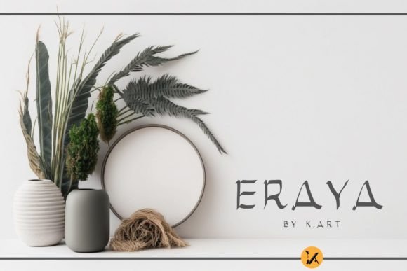 Eraya: A Modern Script Font for Digital Branding