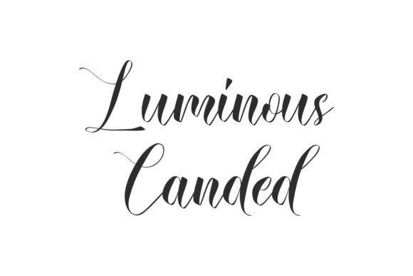 Exploring Luminous Canded: A Modern Script Font for Digital Projects