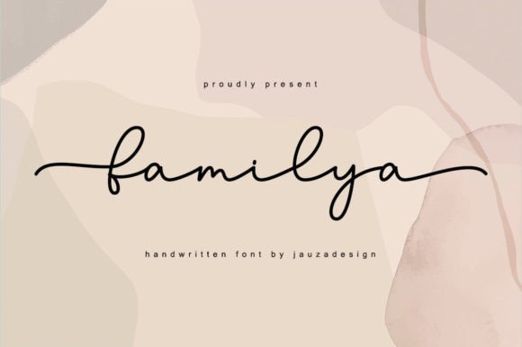 Familya: A Charming Handwritten Font for Crafters