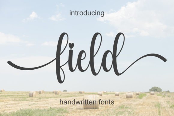Field: A Font with Open Sky Character