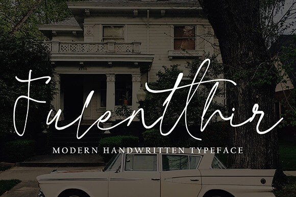 Fulentthir: The Premium Script Font for Campaigns That Connect