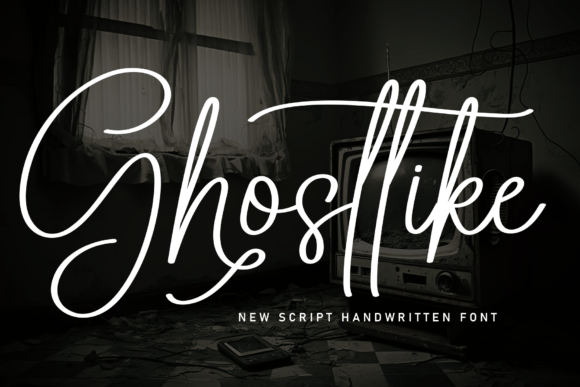 Ghostlike: A Timeless Handwritten Font for Your Crafted Products