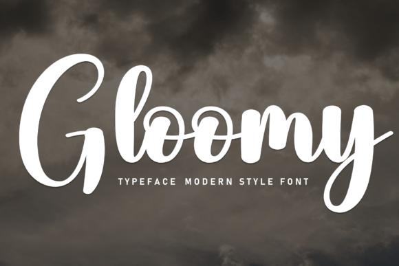 Gloomy: A Strategic Font for Modern Marketing Communications