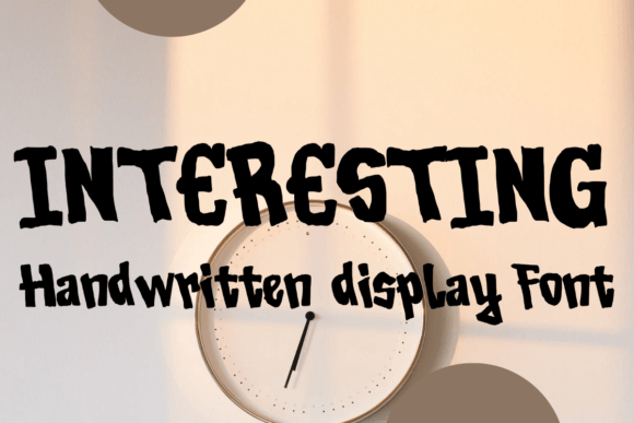 Interesting Font: A Cursive Typeface for Digital Brand Personality