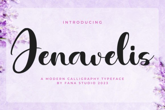 Jenavelis: A Script Font Designed for Digital Visibility