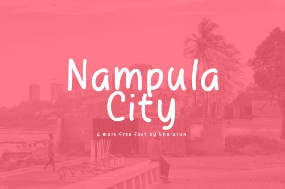 Nampula City Font: A Modern Handwritten Typeface for Editorial Warmth