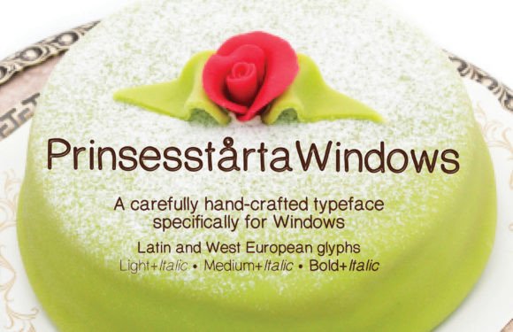 Prinsesstarta: A Font That Refines Your Brand’s Voice