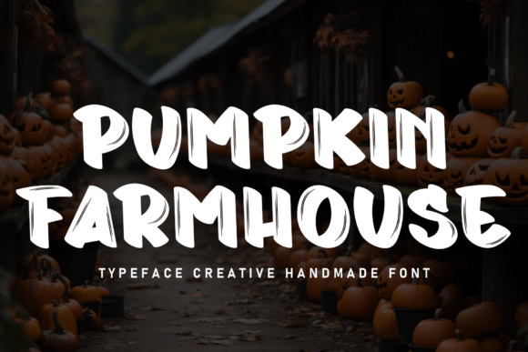 Pumpkin Farmhouse: A Handwritten Font for Authentic Branding