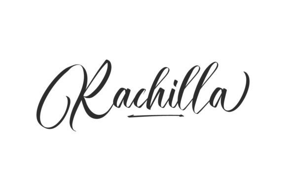 Rachilla: A Modern Script Font for Memorable Brand Communication
