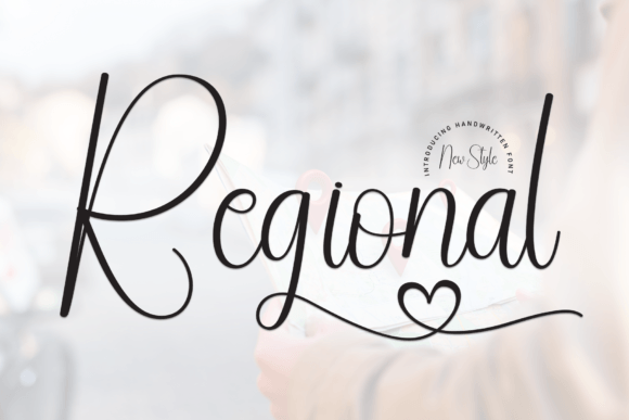 Regional: A Warm Handwritten Font for Editorial Softness