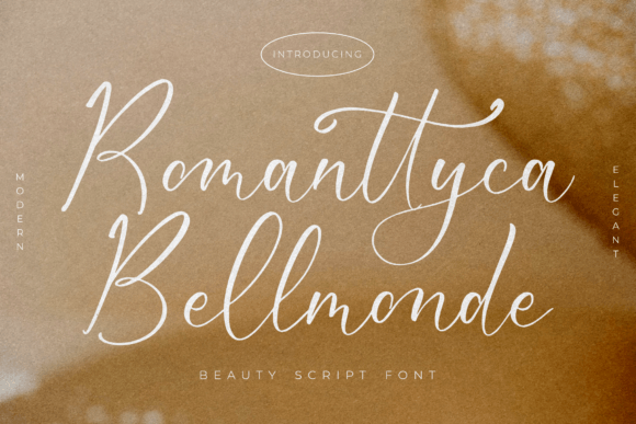 Romanttyca Bellmonde: A Luxurious Script Font for Editorial Mood