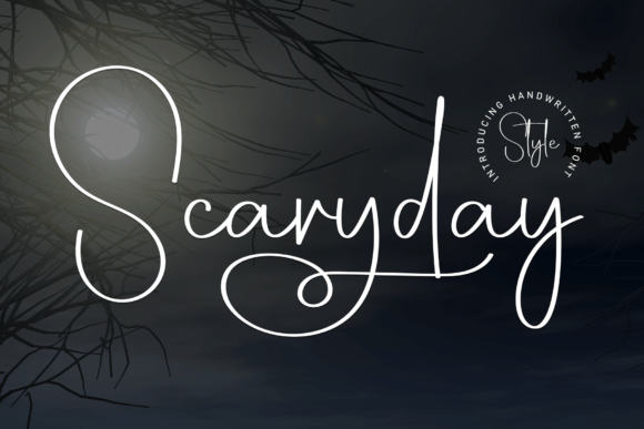 Scaryday: The Crafty Script Font Your Projects Deserve