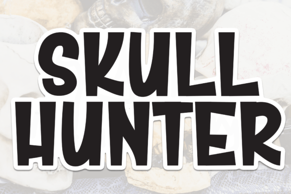 Skull Hunter: A Versatile Handwritten Font for Digital Design