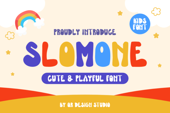 Slomone: A Bold Display Font for Dynamic Campaigns