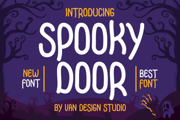 Spooky Door: A Handwritten Font for Unique Branding