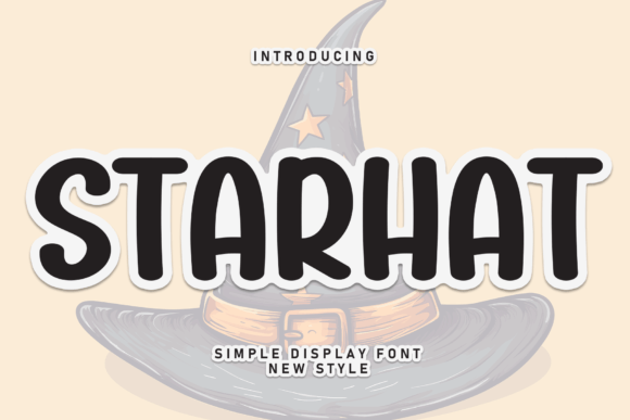 Starhat Font: A Handwritten Typeface for Digital Branding