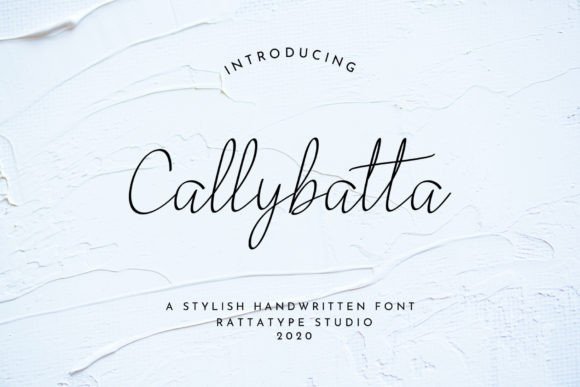 The Callybatta Typeface: A Maker’s Perfect Handwritten Font