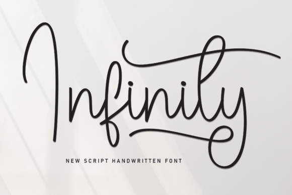 The Infinity Typeface: A Handwritten Font for Editorial Creativity