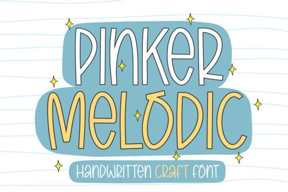 The Playful Editorial Power of Pinker Melodic Font