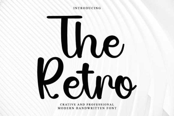 The Retro: A Handwritten Font for Elegant Web Design