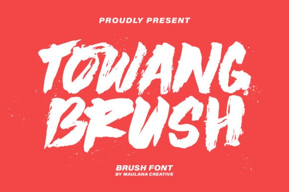 Towang Brush: A Font That Feels Like Writing on Paper