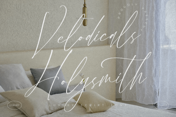 Velodicals Holysmith: A Handwritten Font for Modern Marketers